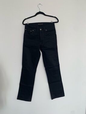 Nudie Jeans Straight Black Men's Jeans